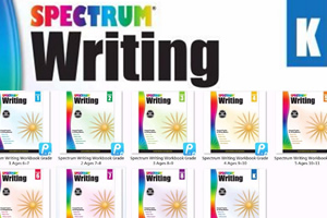 《Spectrum Writing Workbook》全九级 彩色原生英文练习册含答案 PDF格式 百度云网盘下载