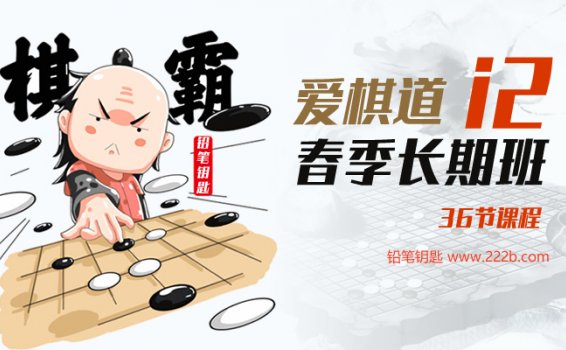 《娜娜老师：2019年爱棋道春季i2长期班》36节围棋课程超清MP4 百度云网盘下载