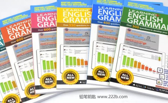 《新加坡Sap Learning Grammar语法练习册》L1-L6全套高清PDF 百度云网盘下载