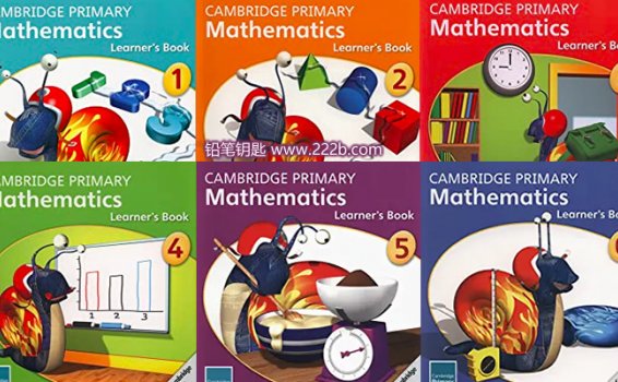 《Cambridge Primary Mathematics learner’s book G1-G6》剑桥小学数学 百度云网盘下载