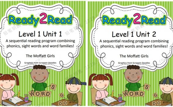 《Ready 2 Read Level 1》Unit1-8英语启蒙游戏书PDF 百度云网盘下载