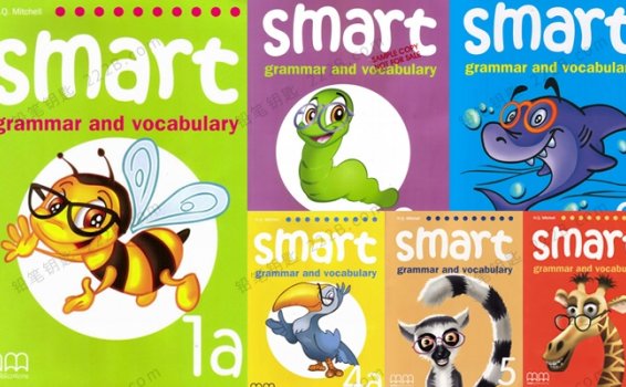 《Smart Grammar and Vocabulary》英语语法教材G1-G6含MP3音频 百度云网盘下载