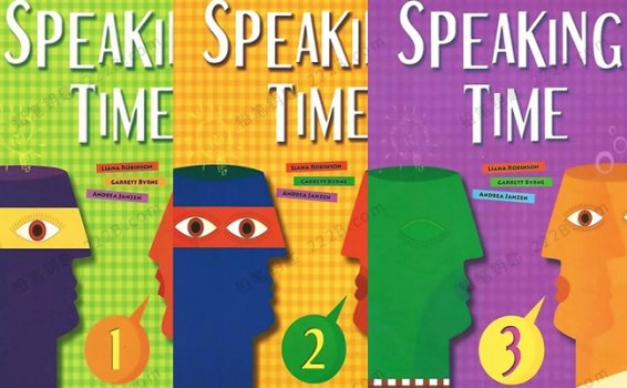 《Speaking Time 1-3》少儿口语演讲英文教材PDF+MP3 百度云网盘下载