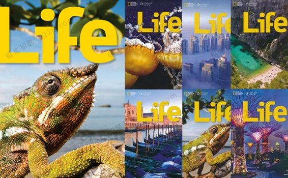 《National Geographic Learning Life》全六册学生用书G1-G6附MP3音频 百度云网盘下载