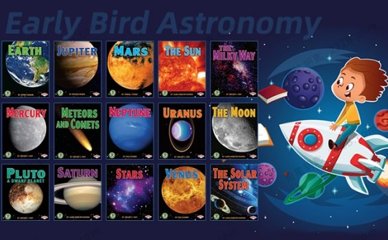 《Early Bird Astronomy Series》15册儿童天文学启蒙系列英文绘本PDF 百度云网盘下载