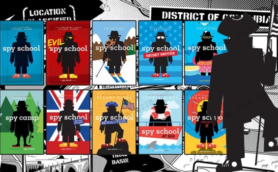 《The Spy School Series》10册JD学校系列儿童英文侦探小说PDF+MP3 百度云网盘下载