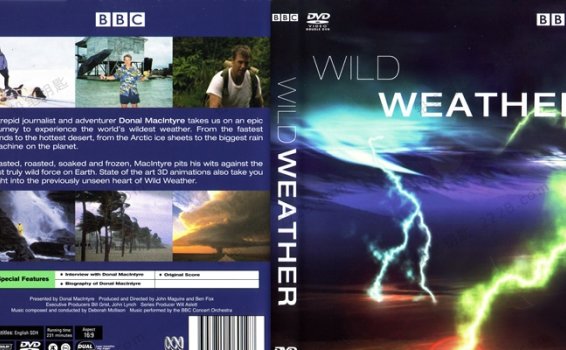 《狂野天气探秘Wild Weather》全3集英语中字科普英文纪录片 百度云网盘下载