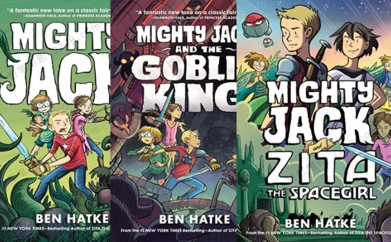 《Mighty Jack Series》三册儿童冒险幻想英文漫画系列阅读PDF 百度云网盘下载